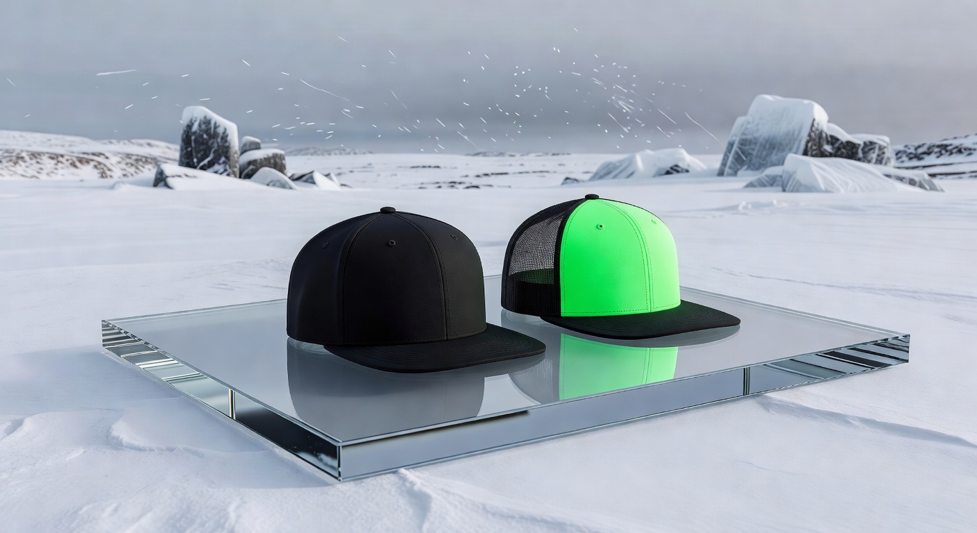 Stealth Core Minimalist Black Cap